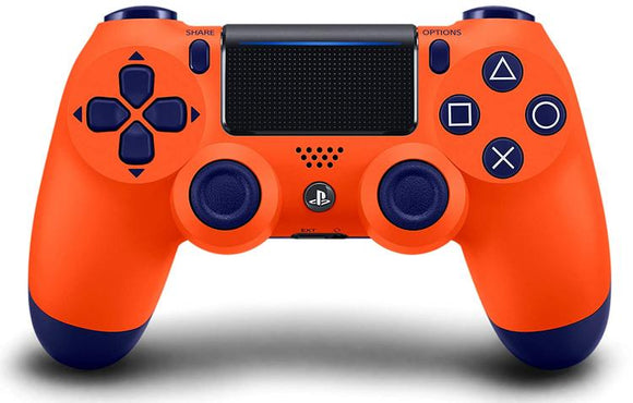 OFFICIAL DUALSHOCK 4 CONTROLLER SUNSET ORANGE (used) - PlayStation 4 CONTROLLERS