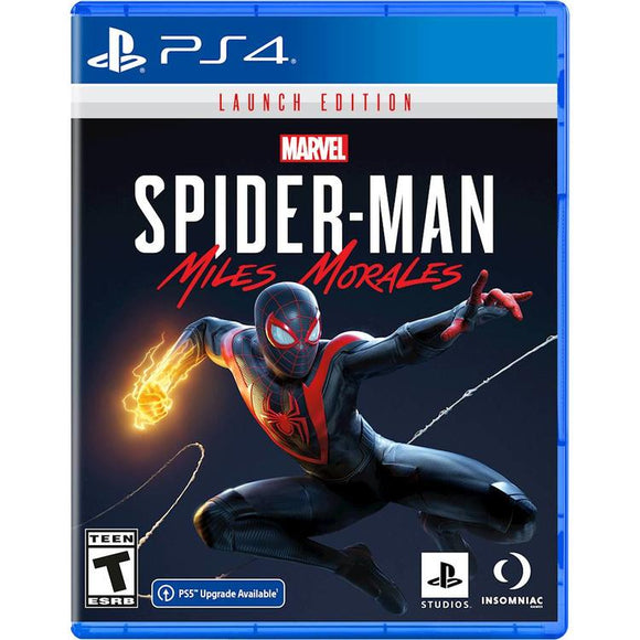 MARVEL'S SPIDER-MAN MILES MORALES LAUNCH EDITION - PlayStation 4 GAMES