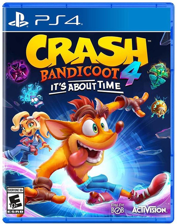 CRASH BANDICOOT 4 ITS ABOUT TIME (used) - PlayStation 4 GAMES