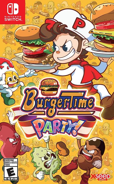 BURGER TIME PARTY! (used) - Nintendo Switch GAMES