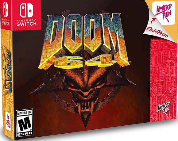 DOOM 64 LIMITED RUN SWITCH - Nintendo Switch GAMES