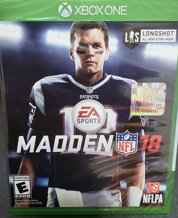 MADDEN NFL 18 (new) - Xbox One GAMES