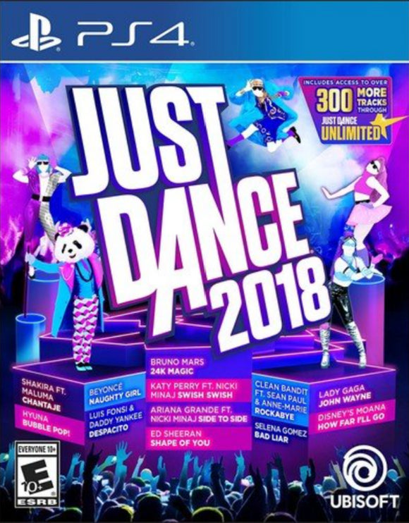 JUST DANCE 2018 (new) - PlayStation 4 GAMES