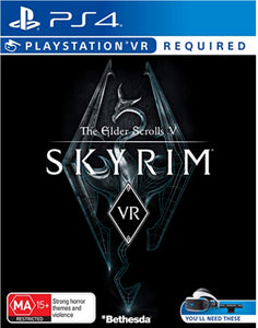 THE ELDER SCROLL V SKYRIM VR - PlayStation 4 GAMES