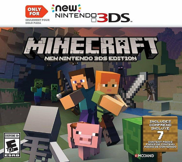 MINECRAFT 3DS - Nintendo 3DS GAMES