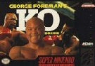 GEORGE FOREMANS KO BOXING (used) - Retro SUPER NINTENDO