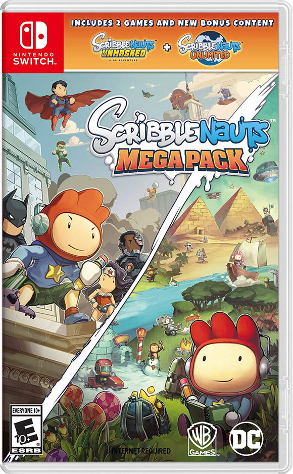 SCRIBBLENAUTS MEGA PACK - Nintendo Switch GAMES