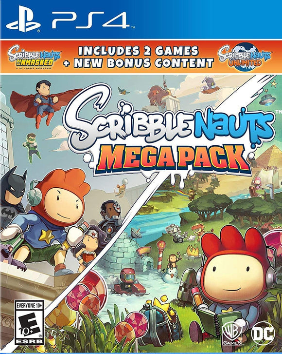 SCRIBBLENAUTS MEGA PACK (new) - PlayStation 4 GAMES