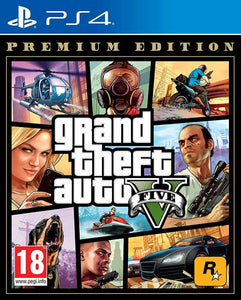 GRAND THEFT AUTO V PREMIUM ONLINE EDITION (new) - PlayStation 4 GAMES