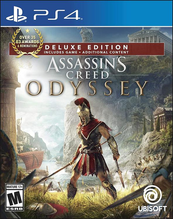 ASSASSINS CREED ODYSSEY DELUXE EDITION (new) - PlayStation 4 GAMES