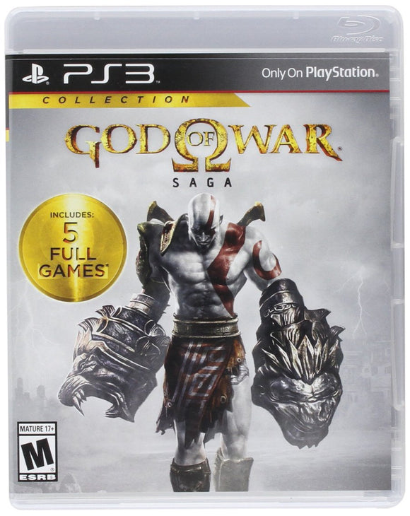 GOD OF WAR SAGA COLLECTION DUAL PACK (used) - PlayStation 3 GAMES