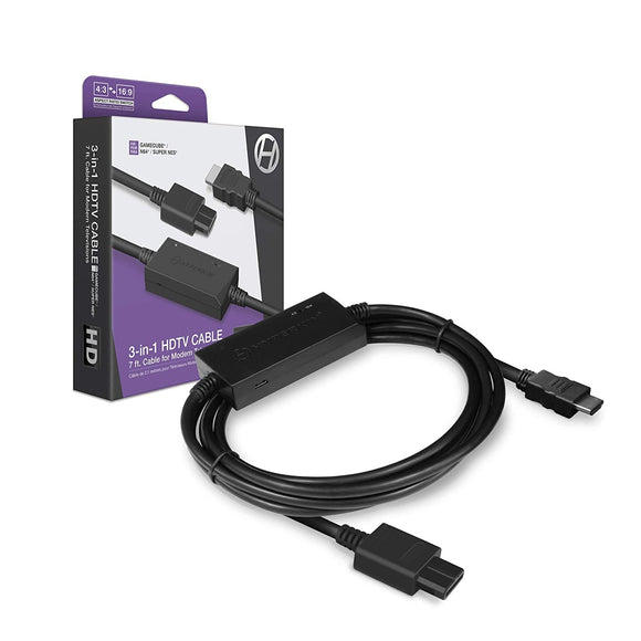HDTV 3 IN 1 CABLE NGC N64 - GAMECUBE ACCESSORIES